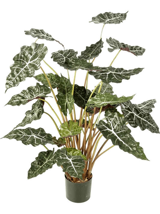 Alocasia Artificial Plant Premium Faux 110cm Height