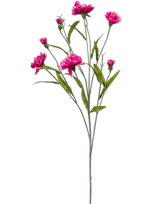 Dianthus Mini Artificial Plant Premium Faux 70cm Height