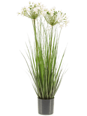 Agapanthus Artificial Plant Premium Faux 80cm Height