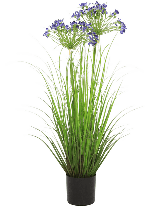 Agapanthus Artificial Plant Premium Faux 80cm Height