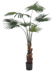 Palm Livistona Artificial Plant Premium Faux 110cm Height