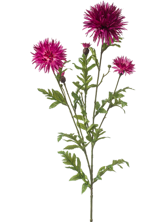 Centaurea Artificial Plant Premium Faux 100cm Height