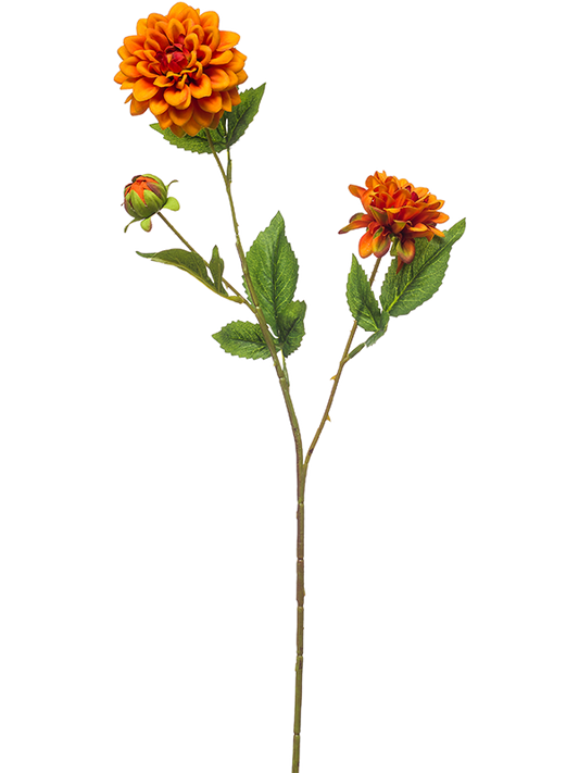 Dahlia Mini Artificial Plant Premium Faux 68cm Height