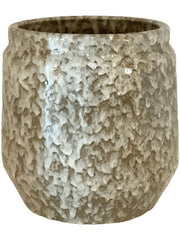 Antes Plant Pot 20cm Height 15cm Dia Pot Reactive Sandy Brown Pots & Planters