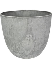 Artstone Plant Pot 20cm Height 22cm Dia Bola Pot Grey