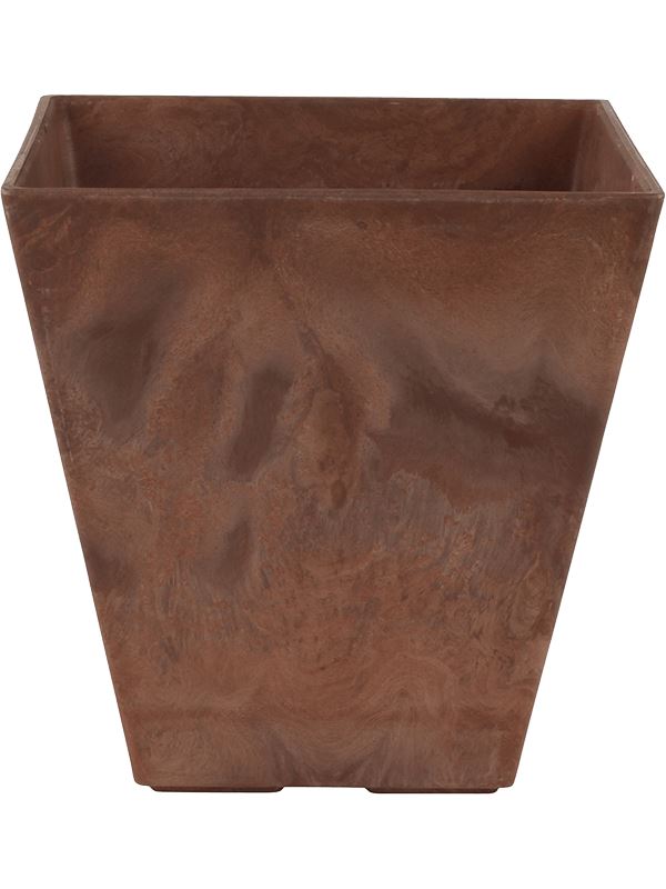 Artstone Plant Pot 15cm Height 14cm Dia Ella Pot Oak