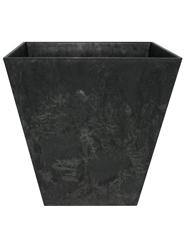 Artstone Plant Pot 15cm Height 14cm Dia Ella pot black