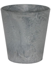 Artstone Plant Pot 14cm Height 12cm Dia Claire pot grey