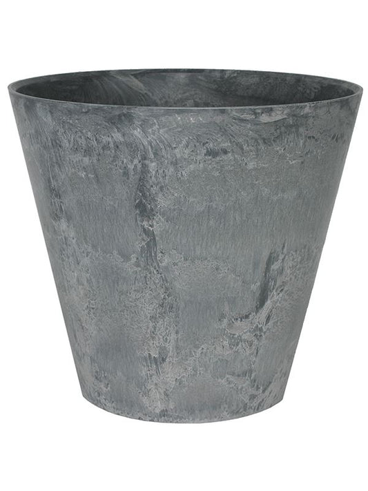 Artstone Plant Pot 29cm Height 32cm Dia Claire pot grey