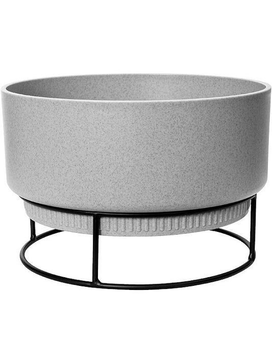 B. For Studio Plant Pot 19.1cm Height 25.6cm Dia Bowl Living Concrete Pots & Planters