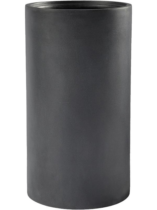 Baq Basic Plant Pot 68cm Height 33cm Dia Cylinder Dark Grey (with liner)