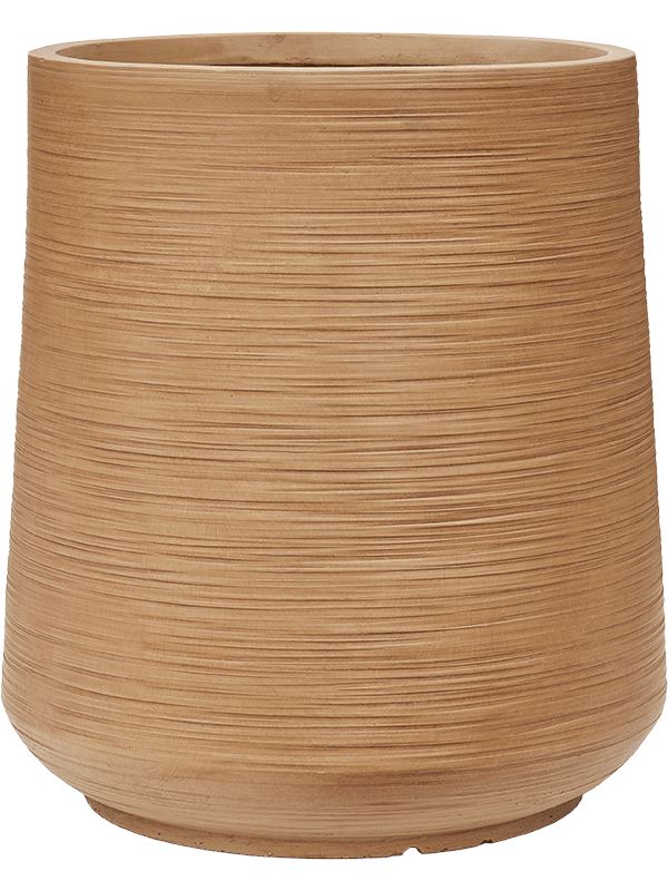 Baq Dune Plant Pot 55cm Height 39cm Dia Darcy Brown Beige