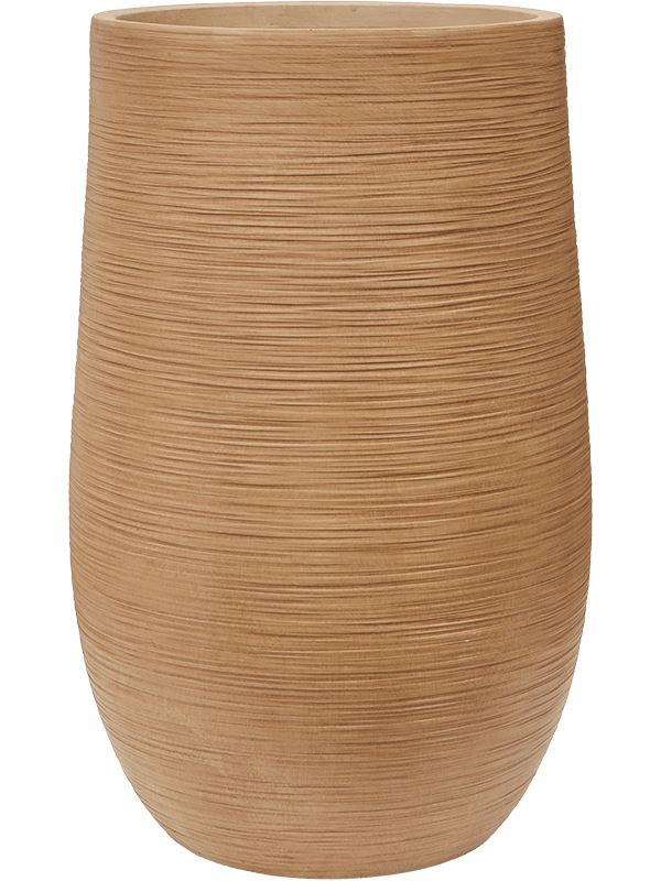 Baq Dune Plant Pot 75cm Height 37cm Dia Partner Brown Beige