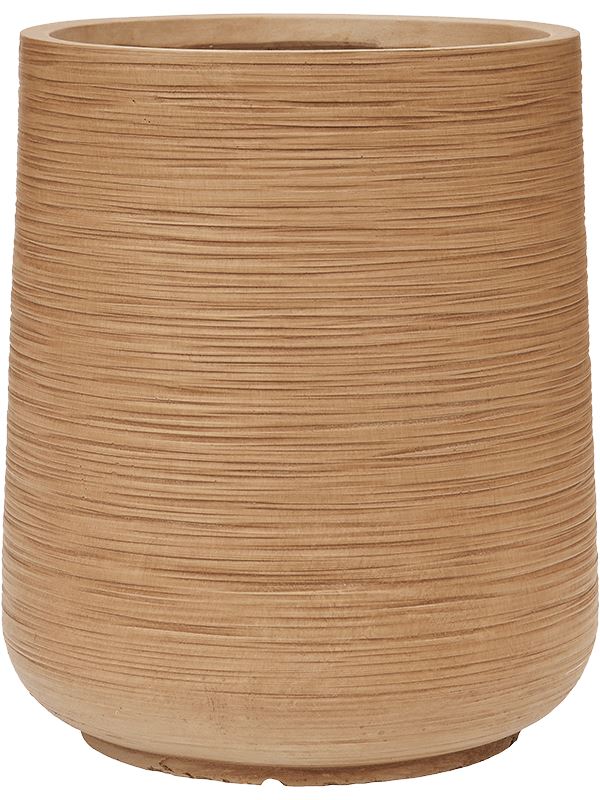 Baq Dune Plant Pot 43cm Height 30cm Dia Darcy Brown Beige