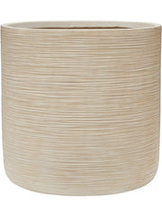 Baq Dune Plant Pot 52cm Height 48cm Dia Cylinder Beige