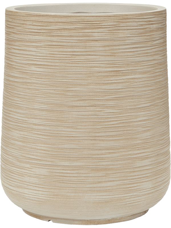 Baq Dune Plant Pot 43cm Height 30cm Dia Darcy Beige