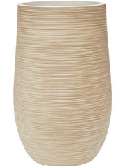 Baq Dune Plant Pot 55cm Height 27cm Dia Partner Beige