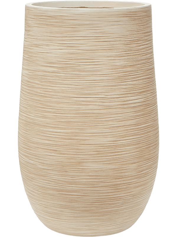 Baq Dune Plant Pot 75cm Height 37cm Dia Partner Beige