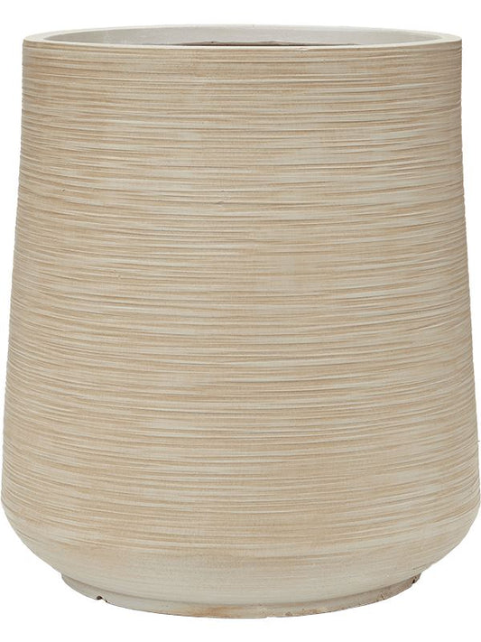 Baq Dune Plant Pot 55cm Height 39cm Dia Darcy Beige