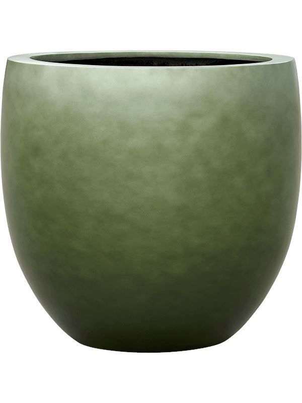 Baq Gradient Plant Pot 68cm Height 57cm Dia Balloon Matt Forest Green