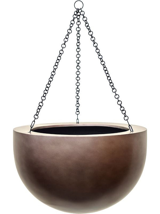 Baq Gradient Plant Pot 24cm Height 28cm Dia Hanging Bowl Matt Coffee Pots & Planters