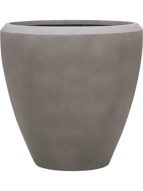 Baq Nucast Plant Pot 65cm Height 59cm Dia Couple Elephant Grey Pots & Planters