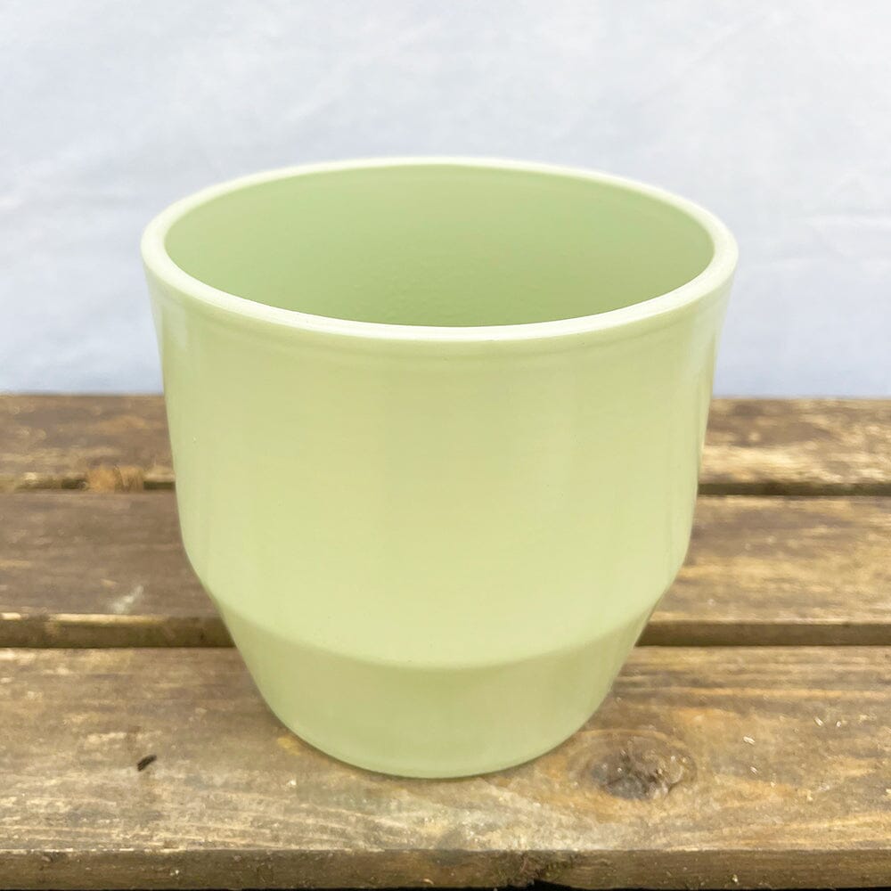 Premium Sage Ceramic 13.5cm Pot Pots & Planters