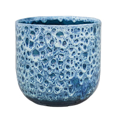 Sapphire Reactive Glaze Planter 16cm Pots & Planters