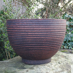 35cm Clifton Planter Copper Plant Pot Outdoor Pots