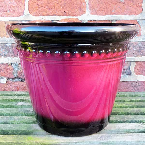 35cm Iberian Planter Raspberry Plant Pot Outdoor Pots