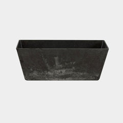 Balcony Trough Ella black 17cm Height 55cm Dia Pots & Planters