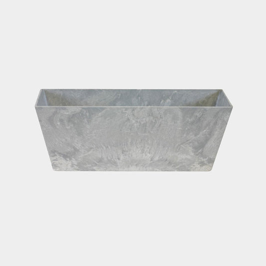 Balcony Trough Ella grey 17cm Height 37cm Dia Pots & Planters