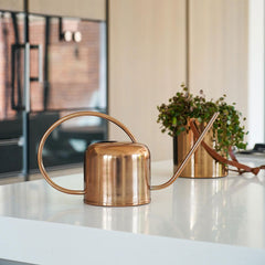 Indoor Kensington Copper Watering Can 19cm Height 38cm Width Pots & Planters