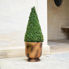 Outdoor Hampton Copper Metal Urn 40cm Height 31.5cm Width Pots & Planters