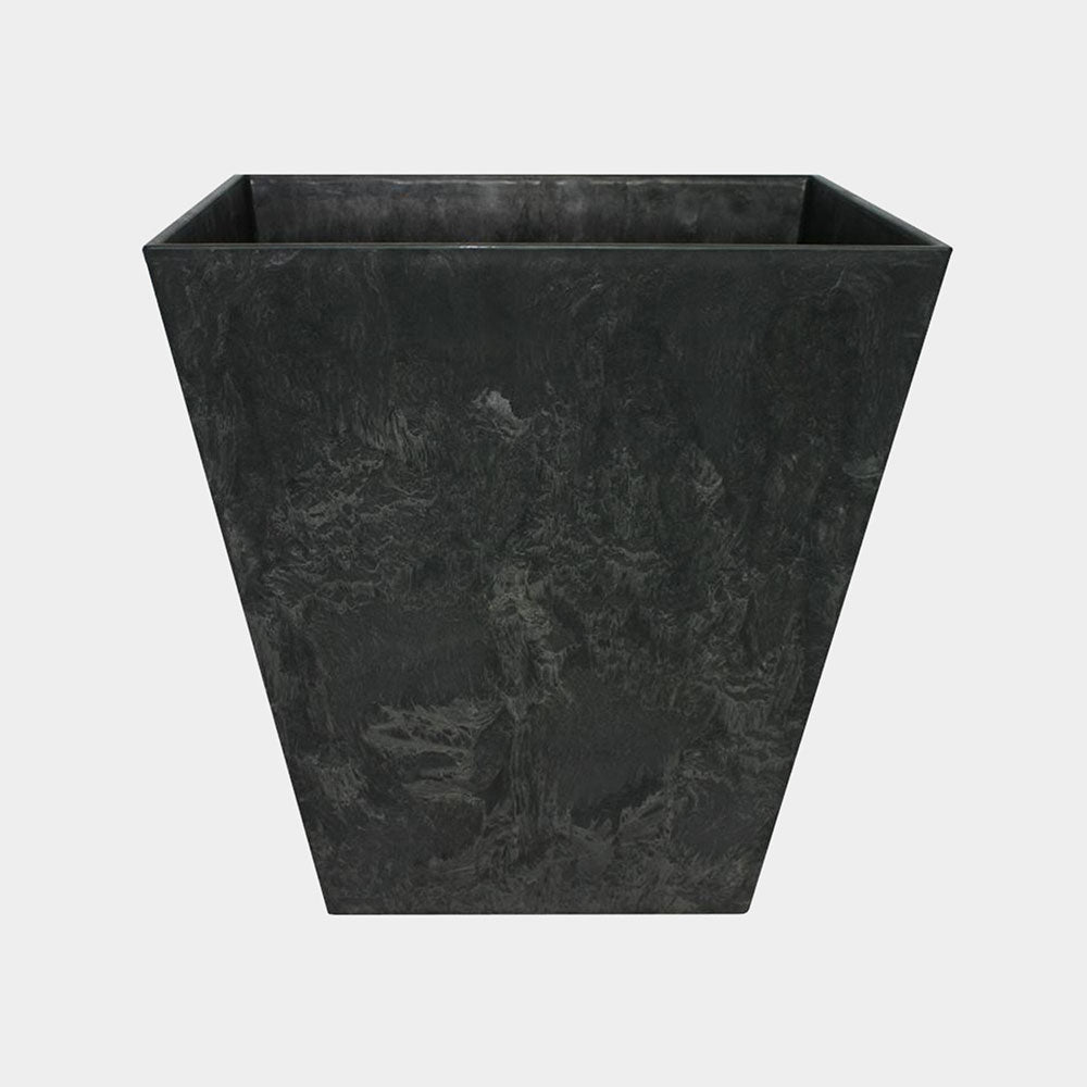 Pot Ella black 40cm Height 40cm Dia Pots & Planters